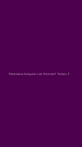 Tampilan Antarmuka Aplikasi Pokermania Kumpulan Link Alternatif Terbaru - 3