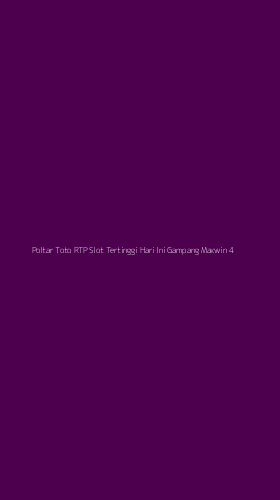 Tampilan Antarmuka Aplikasi Poltar Toto Rtp Slot Tertinggi Hari Ini Gampang Maxwin - 4