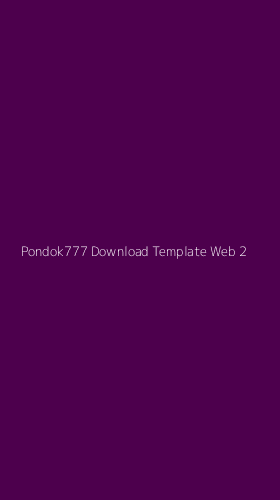 Tampilan Antarmuka Aplikasi Pondok777 Download Template Web - 2