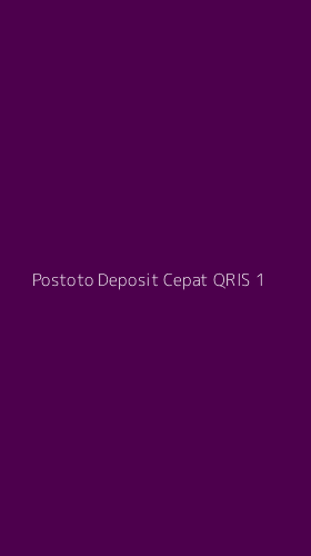 Tampilan Antarmuka Aplikasi Postoto Deposit Cepat Qris - 1