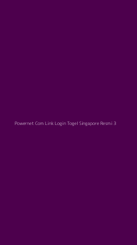 Tampilan Antarmuka Aplikasi Powernet Com Link Login Togel Singapore Resmi - 3