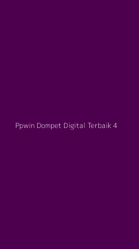 Tampilan Antarmuka Aplikasi Ppwin Dompet Digital Terbaik - 4