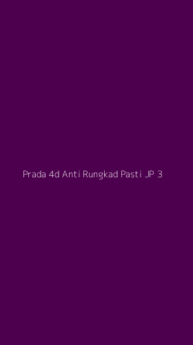 Tampilan Antarmuka Aplikasi Prada 4d Anti Rungkad Pasti Jp - 3