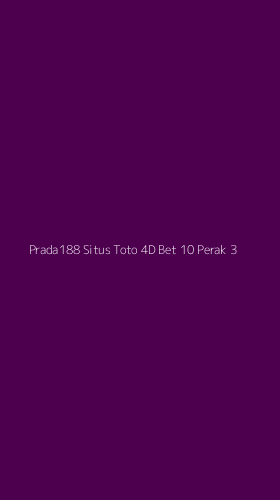 Tampilan Antarmuka Aplikasi Prada188 Situs Toto 4d Bet 10 Perak - 3