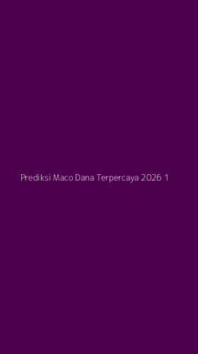 Tampilan Antarmuka Aplikasi Prediksi Maco Dana Terpercaya 2026 - 1