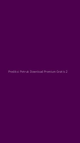 Tampilan Antarmuka Aplikasi Prediksi Petruk Download Premium Gratis - 2