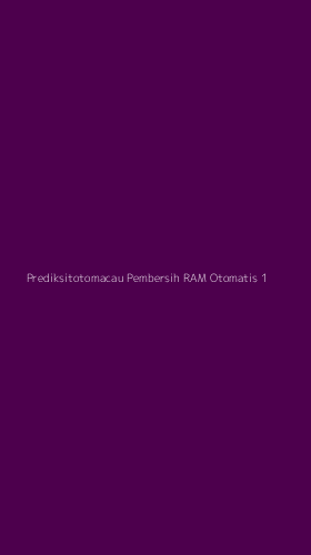 Tampilan Antarmuka Aplikasi Prediksitotomacau Pembersih Ram Otomatis - 1