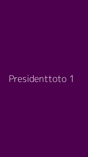 Tampilan Antarmuka Aplikasi Presidenttoto - 1