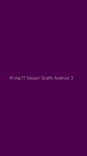 Tampilan Antarmuka Aplikasi Prima77 Desain Grafis Android - 3