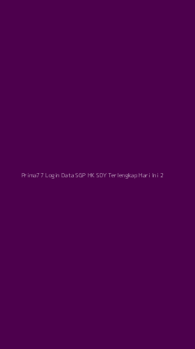 Tampilan Antarmuka Aplikasi Prima77 Login Data Sgp Hk Sdy Terlengkap Hari Ini - 2