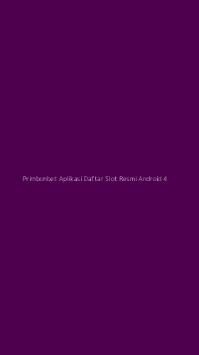 Tampilan Antarmuka Aplikasi Primbonbet Aplikasi Daftar Slot Resmi Android - 4