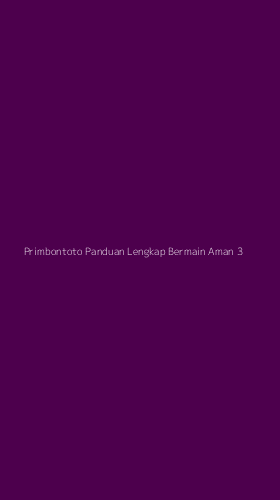 Tampilan Antarmuka Aplikasi Primbontoto Panduan Lengkap Bermain Aman - 3