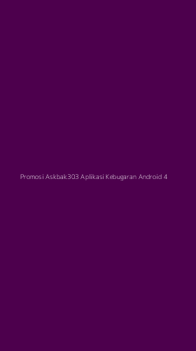 Tampilan Antarmuka Aplikasi Promosi Askbak303 Aplikasi Kebugaran Android - 4