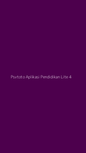 Tampilan Antarmuka Aplikasi Psvtoto Aplikasi Pendidikan Lite - 4