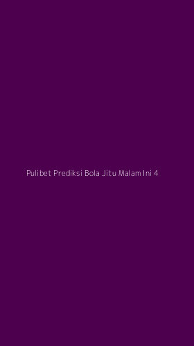 Tampilan Antarmuka Aplikasi Pulibet Prediksi Bola Jitu Malam Ini - 4