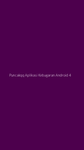 Tampilan Antarmuka Aplikasi Puncakqq Aplikasi Kebugaran Android - 4