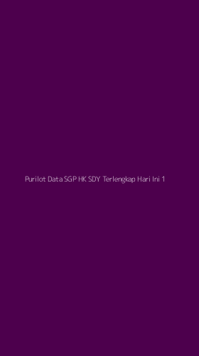 Tampilan Antarmuka Aplikasi Purilot Data Sgp Hk Sdy Terlengkap Hari Ini - 1