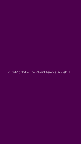 Tampilan Antarmuka Aplikasi Pusat4dslot - Download Template Web - 3