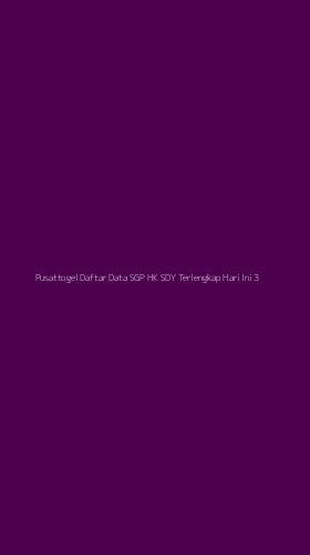 Tampilan Antarmuka Aplikasi Pusattogel Daftar Data Sgp Hk Sdy Terlengkap Hari Ini - 3