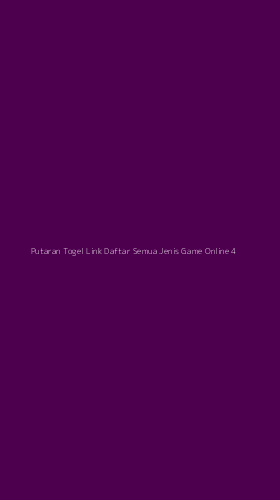 Tampilan Antarmuka Aplikasi Putaran Togel Link Daftar Semua Jenis Game Online - 4
