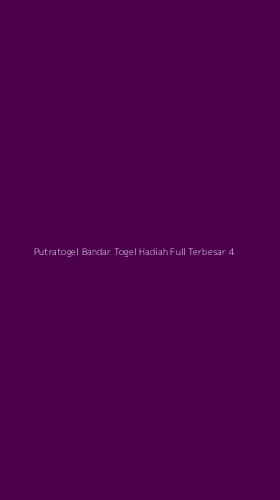 Tampilan Antarmuka Aplikasi Putratogel Bandar Togel Hadiah Full Terbesar - 4