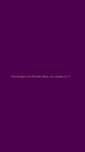 Tampilan Antarmuka Aplikasi Putratogel Link Prediksi Bola Jitu Malam Ini - 3