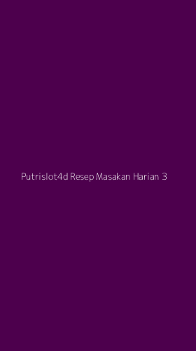 Tampilan Antarmuka Aplikasi Putrislot4d Resep Masakan Harian - 3