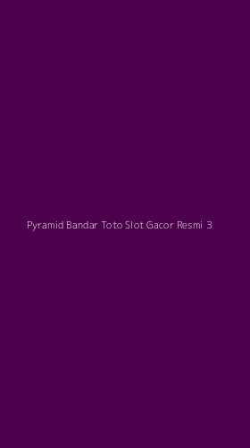 Tampilan Antarmuka Aplikasi Pyramid Bandar Toto Slot Gacor Resmi - 3