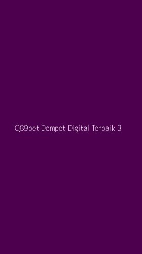 Tampilan Antarmuka Aplikasi Q89bet Dompet Digital Terbaik - 3