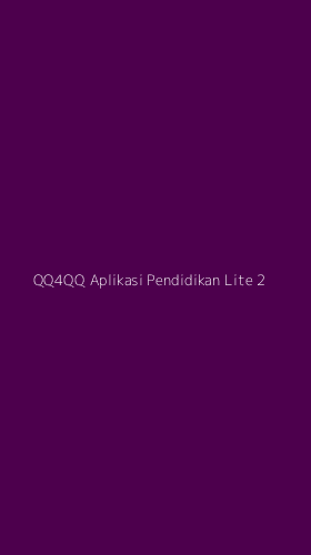 Tampilan Antarmuka Aplikasi Qq4qq Aplikasi Pendidikan Lite - 2