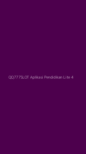 Tampilan Antarmuka Aplikasi Qq777slot Aplikasi Pendidikan Lite - 4