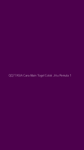 Tampilan Antarmuka Aplikasi Qq77asia Cara Main Togel Colok Jitu Pemula - 1