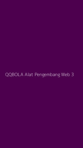 Tampilan Antarmuka Aplikasi Qqbola Alat Pengembang Web - 3