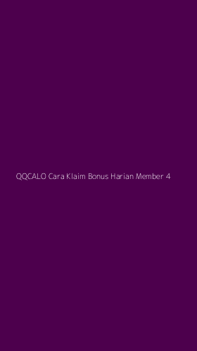 Tampilan Antarmuka Aplikasi Qqcalo Cara Klaim Bonus Harian Member - 4