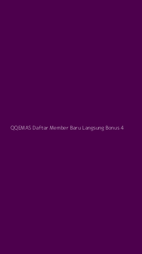 Tampilan Antarmuka Aplikasi Qqemas Daftar Member Baru Langsung Bonus - 4