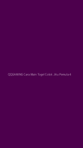 Tampilan Antarmuka Aplikasi Qqgaming Cara Main Togel Colok Jitu Pemula - 4