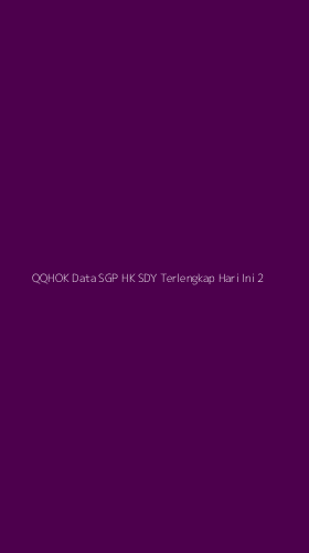 Tampilan Antarmuka Aplikasi Qqhok Data Sgp Hk Sdy Terlengkap Hari Ini - 2