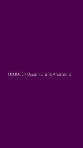 Tampilan Antarmuka Aplikasi Qqjoker Desain Grafis Android - 3