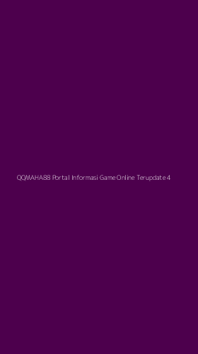 Tampilan Antarmuka Aplikasi Qqmaha88 Portal Informasi Game Online Terupdate - 4