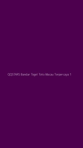 Tampilan Antarmuka Aplikasi Qqstars Bandar Togel Toto Macau Terpercaya - 1