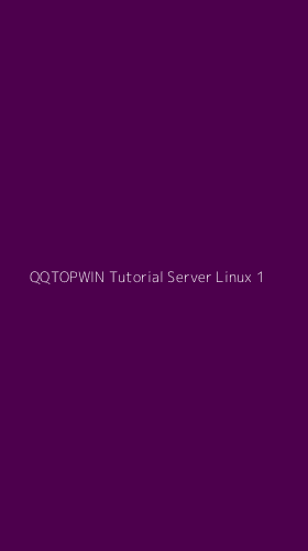 Tampilan Antarmuka Aplikasi Qqtopwin Tutorial Server Linux - 1