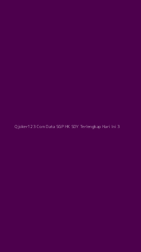 Tampilan Antarmuka Aplikasi Qjoker123 Com Data Sgp Hk Sdy Terlengkap Hari Ini - 3