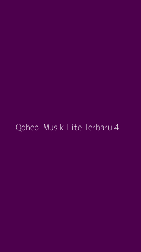 Tampilan Antarmuka Aplikasi Qqhepi Musik Lite Terbaru - 4
