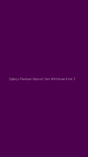 Tampilan Antarmuka Aplikasi Qqkeju Panduan Deposit Dan Withdraw Kilat - 3