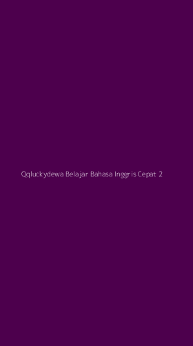 Tampilan Antarmuka Aplikasi Qqluckydewa Belajar Bahasa Inggris Cepat - 2