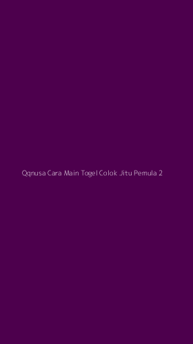 Tampilan Antarmuka Aplikasi Qqnusa Cara Main Togel Colok Jitu Pemula - 2