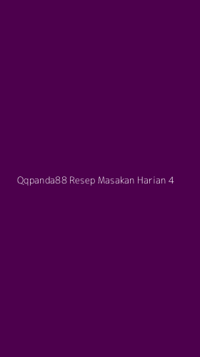 Tampilan Antarmuka Aplikasi Qqpanda88 Resep Masakan Harian - 4