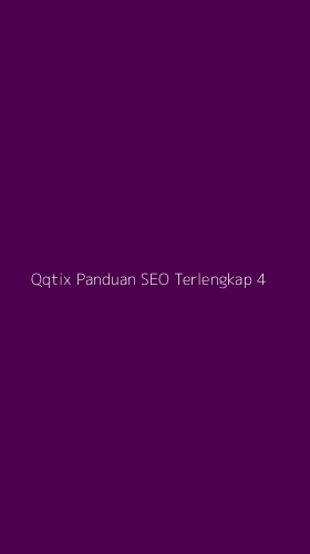 Tampilan Antarmuka Aplikasi Qqtix Panduan Seo Terlengkap - 4