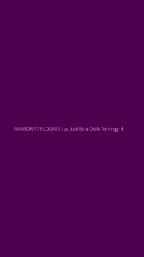 Tampilan Antarmuka Aplikasi Rainbow178 Login Situs Judi Bola Odds Tertinggi - 4