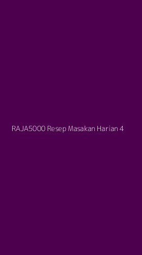 Tampilan Antarmuka Aplikasi Raja5000 Resep Masakan Harian - 4